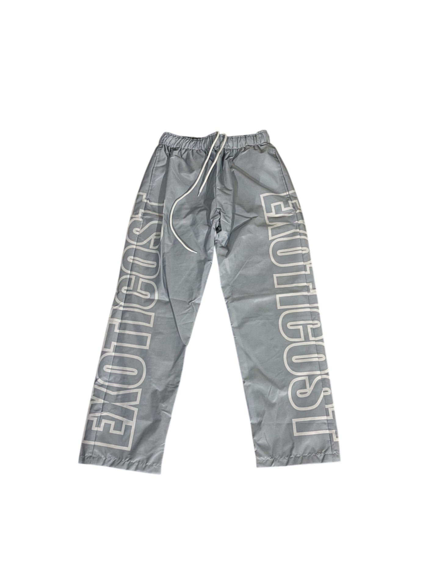 LIGHT GREY “EXOTICOST” WINDBREAKER SWEATS