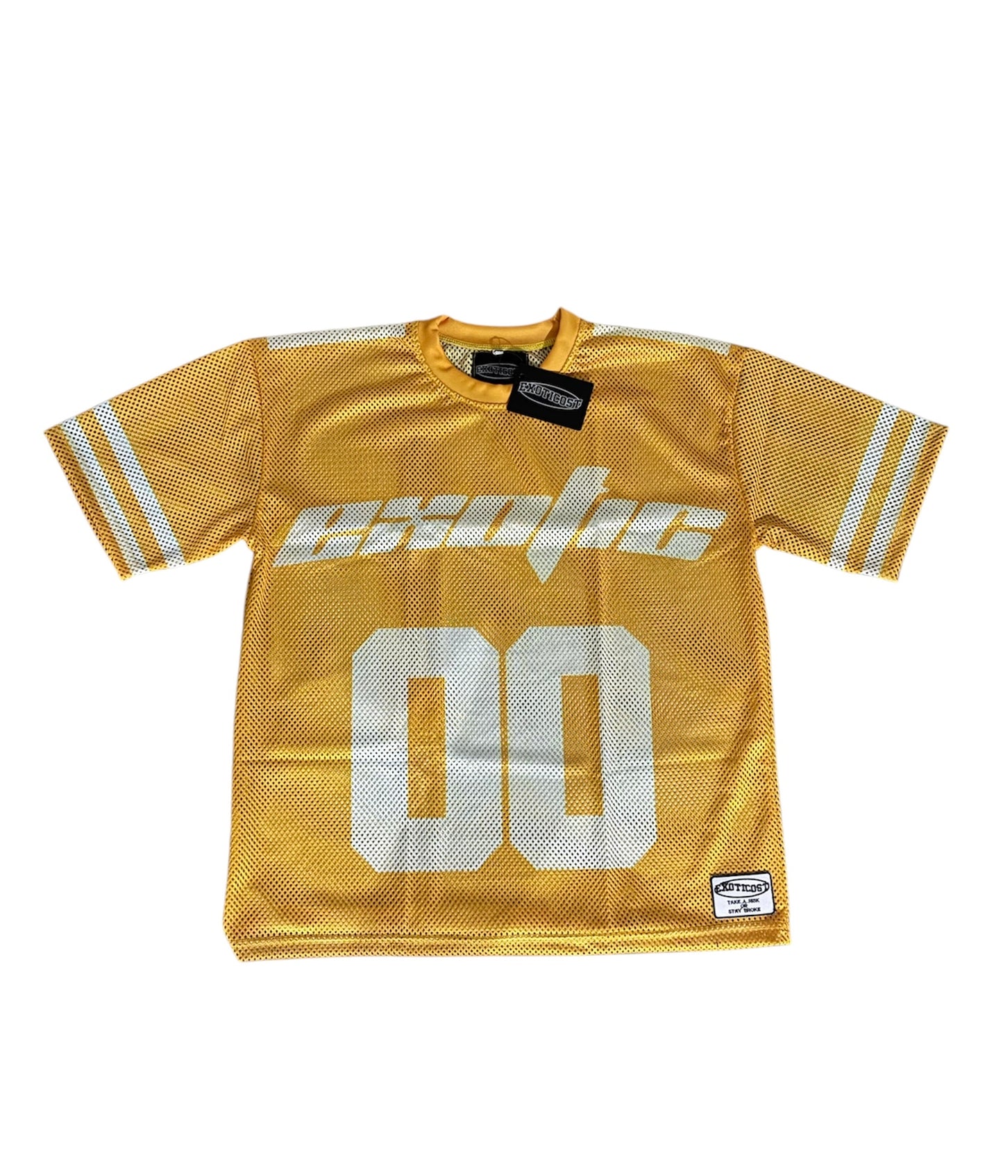 “TAKE A RISK OR STAY BROKE” YELLOW JERSEY